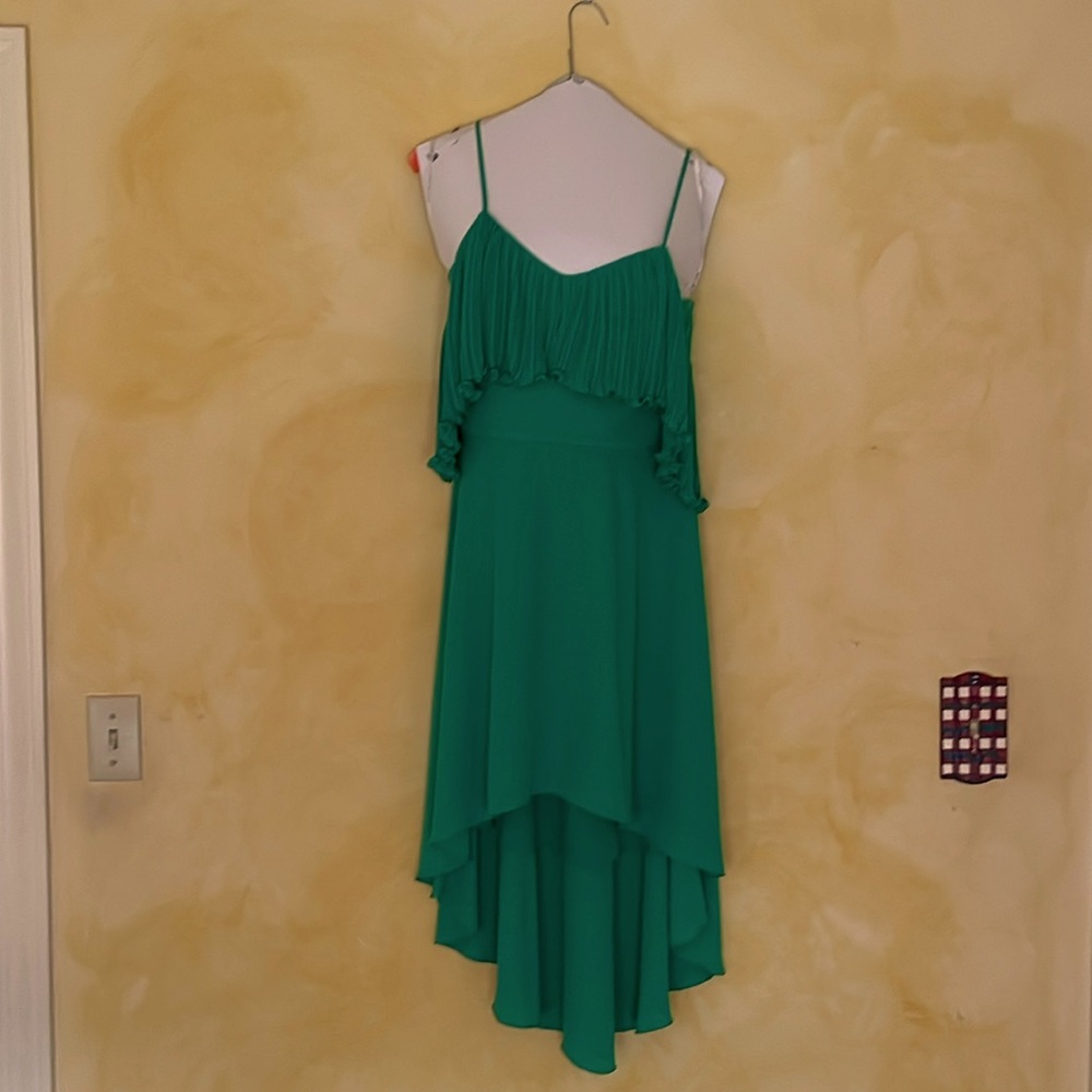 Halston Heritage Hi Low Dress